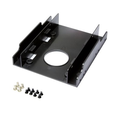 LOGILINK Nosač za montažu 2,5" HDD/SSD u 3,5" utor, crna